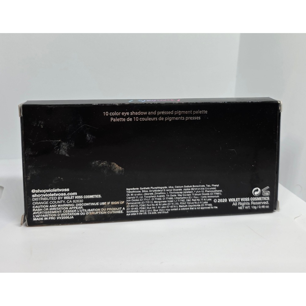 Violet Voss Essentials 2 Eyeshadow Palette Pro Series 10 Color Pigment - Picture 2 of 2